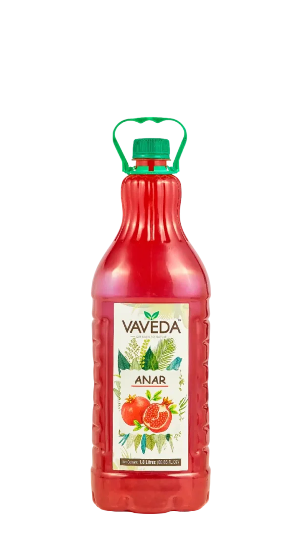 Vaveda Anar (Pomegranate) Fruit Juice - 2 Liters