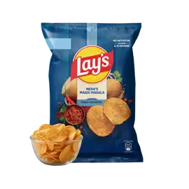 Blue Lays RS 20(Lay's India's Magic Masala Potato Chips)