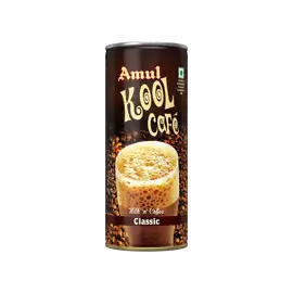 Amul Kool Cafe Milk 'n' Coffee Flavoured Milk (Can) 200 ml