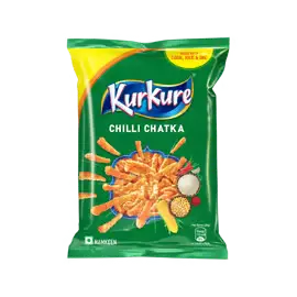 GreenKurkure Rs 20 (Chilli Chatka Crisps)