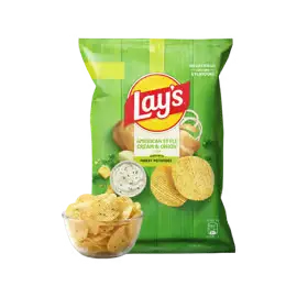 green-lays-1.webp Lays Green Rs 20 (Lay's American Style Cream & Onion Potato Chips)
