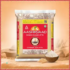 Aashirvaad Shudh Chakki Atta (100% Atta, 0% Maida) 5kg